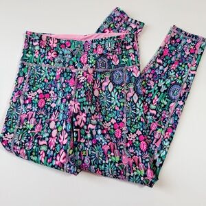 Lilly Pulitzer High-Rise Luxletic Leggings Low Tide Navy Jewelry Medium